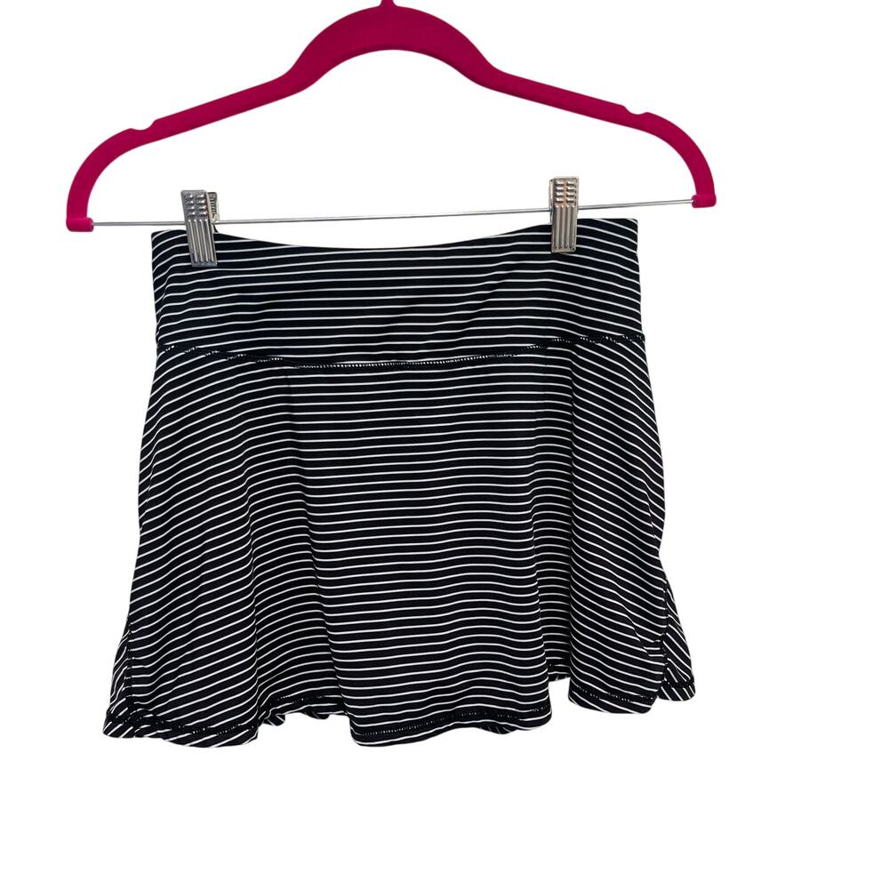 Kyodon stripped tennis skirt